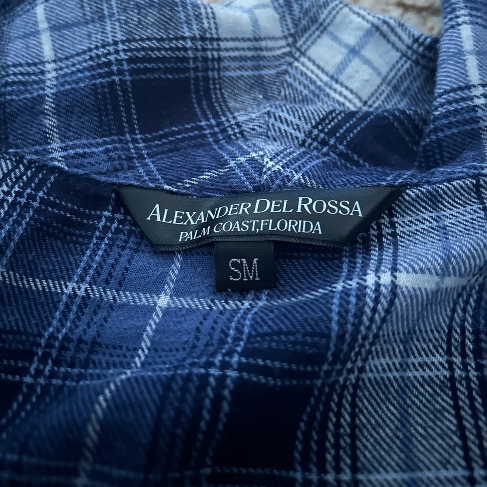 Blue Plaid Robe - Picture 2 of 4